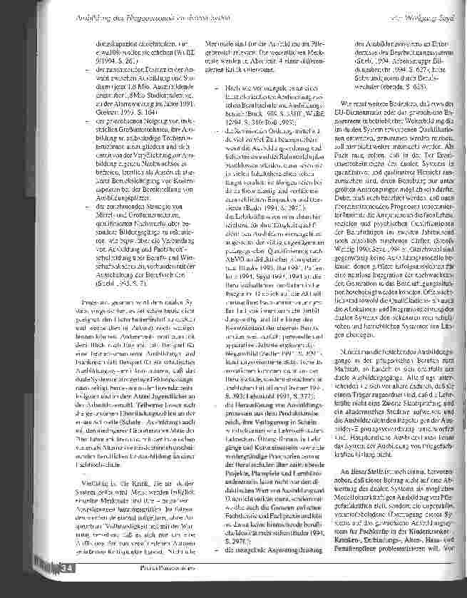 Vorschauseite 4: Ausbildung des Pflegepersonals im dualen System - tragfähiger Professionalisierungsansatz oder ungerechtfertigter Optimismus?