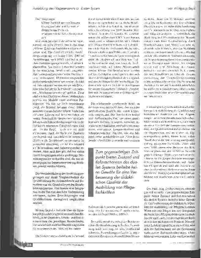 Vorschauseite 6: Ausbildung des Pflegepersonals im dualen System - tragfähiger Professionalisierungsansatz oder ungerechtfertigter Optimismus?