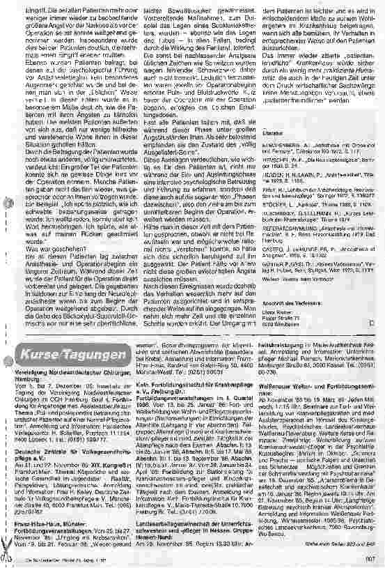 Vorschauseite 3: Die klassische Neuroleptanästhesie/Umgang und Erfahrungen in der klinischen Praxis