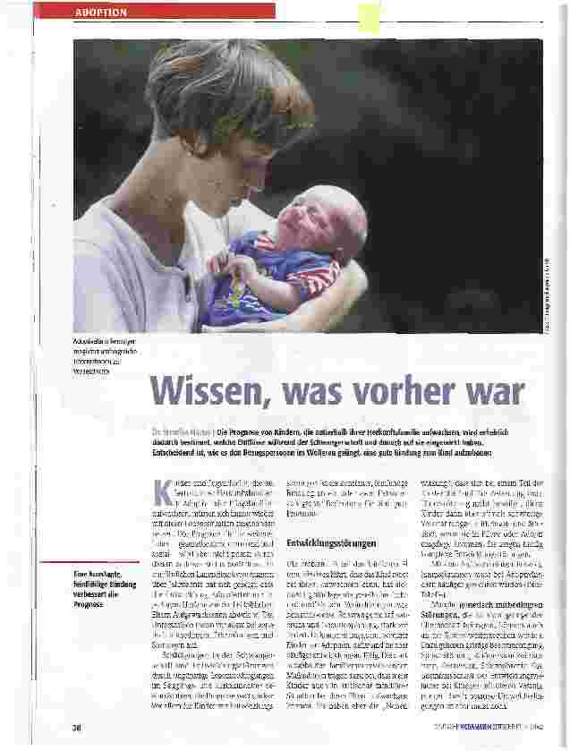 Vorschauseite 1: Wissen, was vorher war