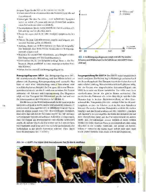 Vorschauseite 3: Obere Extremität: Tests der Neurodynamik Dem Plexus brachialis auf der Spur