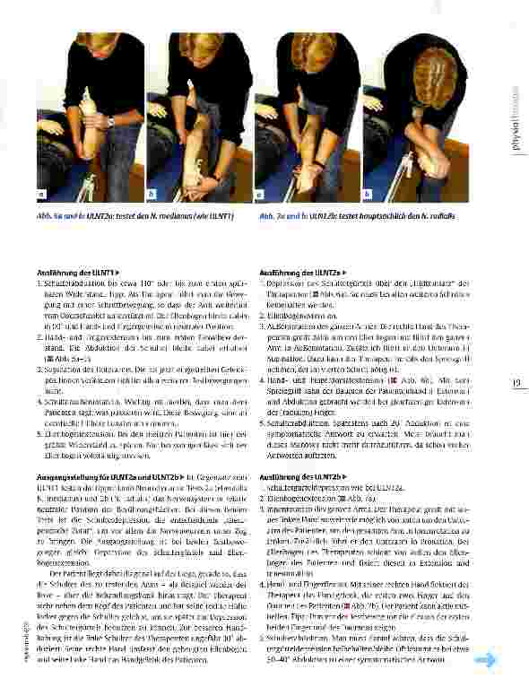 Vorschauseite 4: Obere Extremität: Tests der Neurodynamik Dem Plexus brachialis auf der Spur