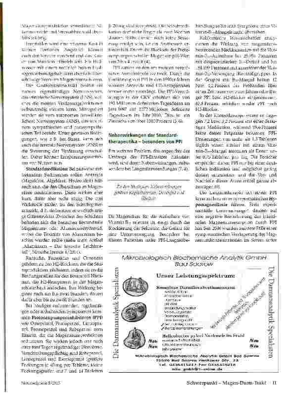 Vorschauseite 2: Die gastroösophageale Refluxkrankheit