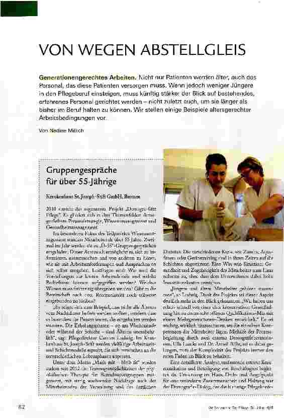 Vorschauseite 1: VON WEGEN ABSTELLGLEIS