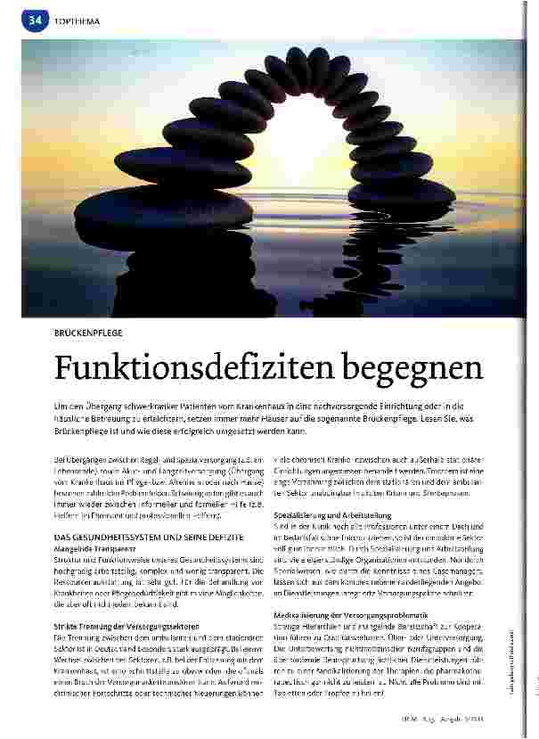 Vorschauseite 1: Funktionsdefiziten begegnen