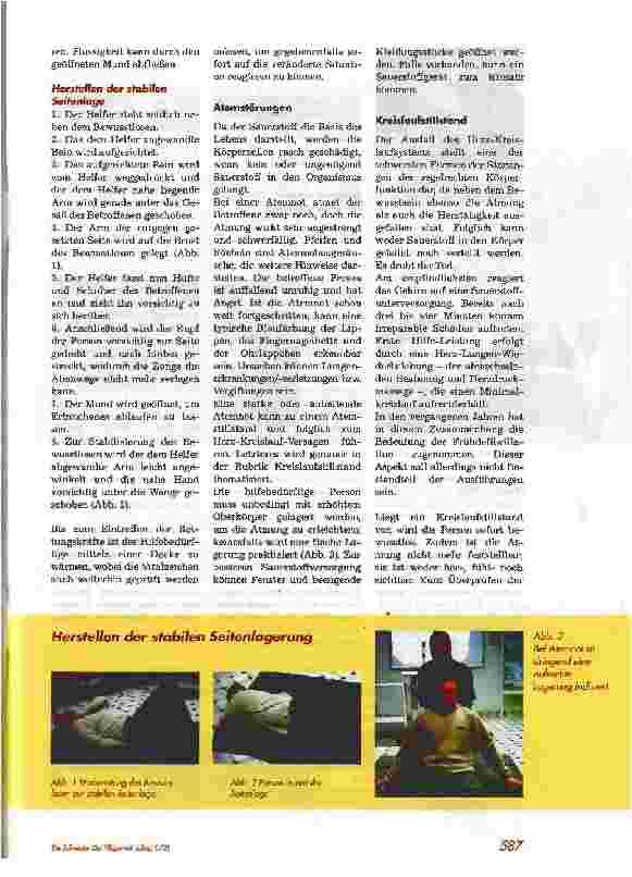 Vorschauseite 2: Erste Hilfe für Pflegende