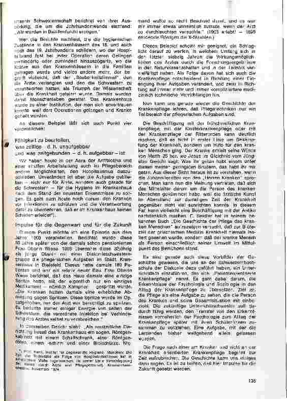 Vorschauseite 2: Geschichte der Krankenpflege als Unterrichtsfach in der Krankenpflegeausbildung