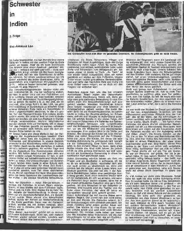 Vorschauseite 1: Schwester in Indien