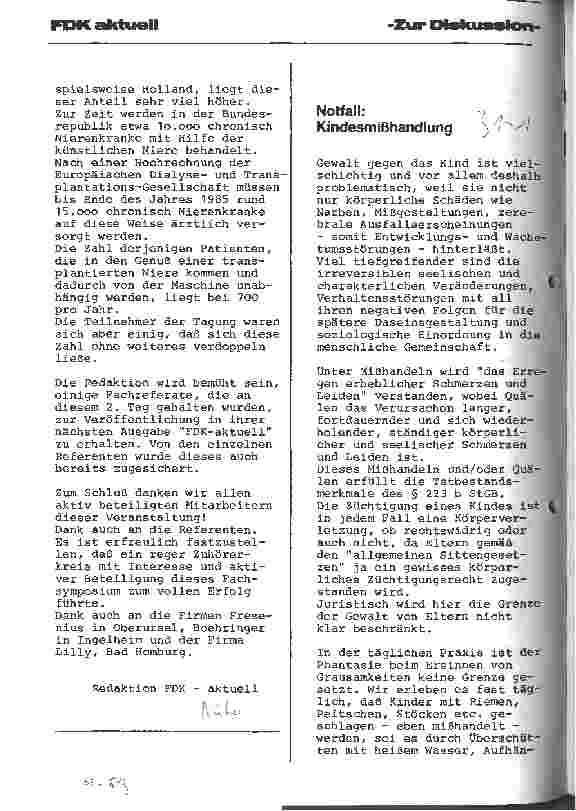 Vorschauseite 1: Notfall: Kindesmißhandlung