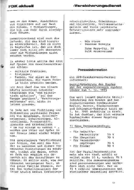 Vorschauseite 2: Notfall: Kindesmißhandlung