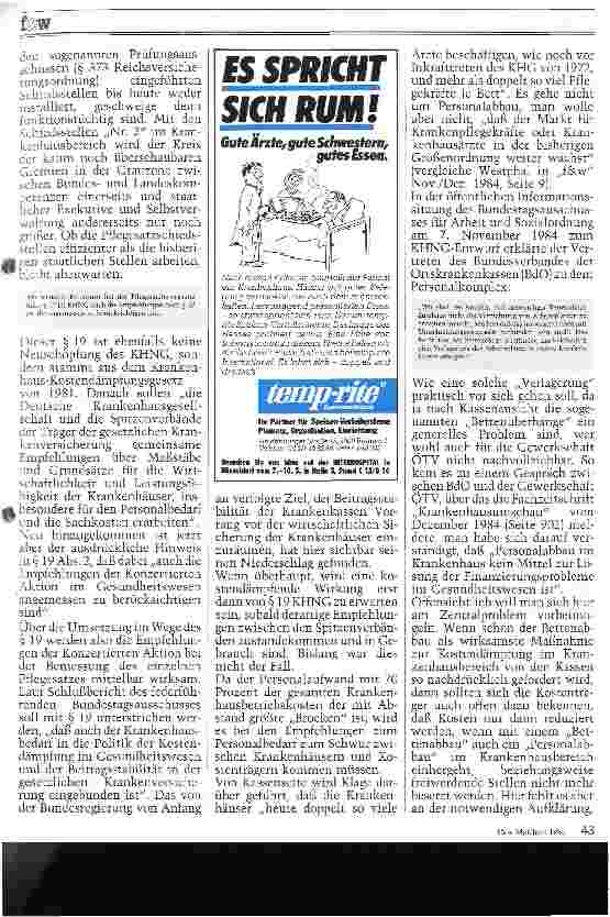 Vorschauseite 4: Zur Neurordnung der Krankenhausfinanzierung (KHNG)