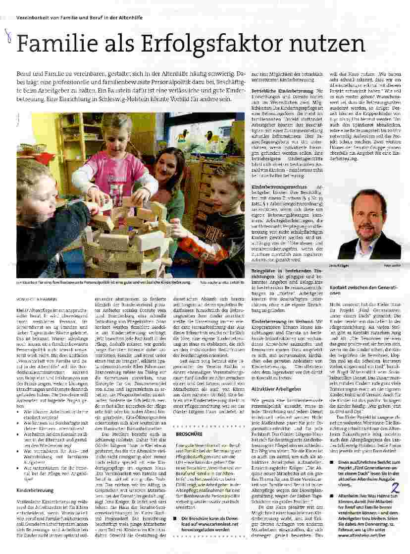 Vorschauseite 1: Familie als Erfolgsfaktor nutzen
