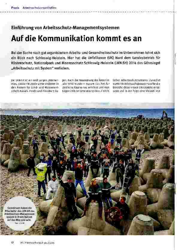 Vorschauseite 1: Auf die Kommunikation kommt es an