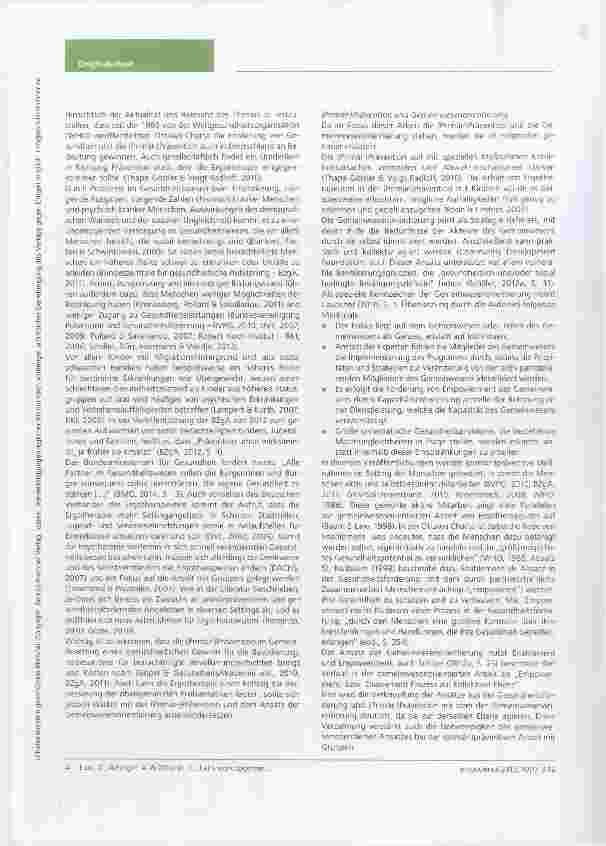 Vorschauseite 2: Let us work together Gemeinwesenorientierte (primär-)präventive Ergotherapie mit pädiatrischer Klientel in Deutschland
