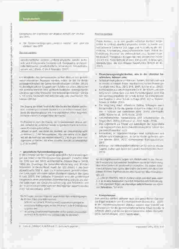 Vorschauseite 6: Let us work together Gemeinwesenorientierte (primär-)präventive Ergotherapie mit pädiatrischer Klientel in Deutschland