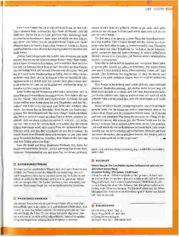 Vorschauseite 2: Die Alternative zum Tod