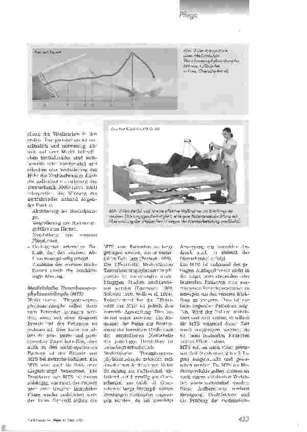 Vorschauseite 2: Thromboseprophylaxe. Den venösen Rückstrom fördern