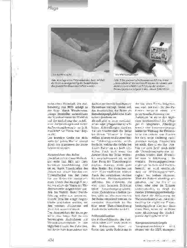 Vorschauseite 4: Thromboseprophylaxe. Den venösen Rückstrom fördern