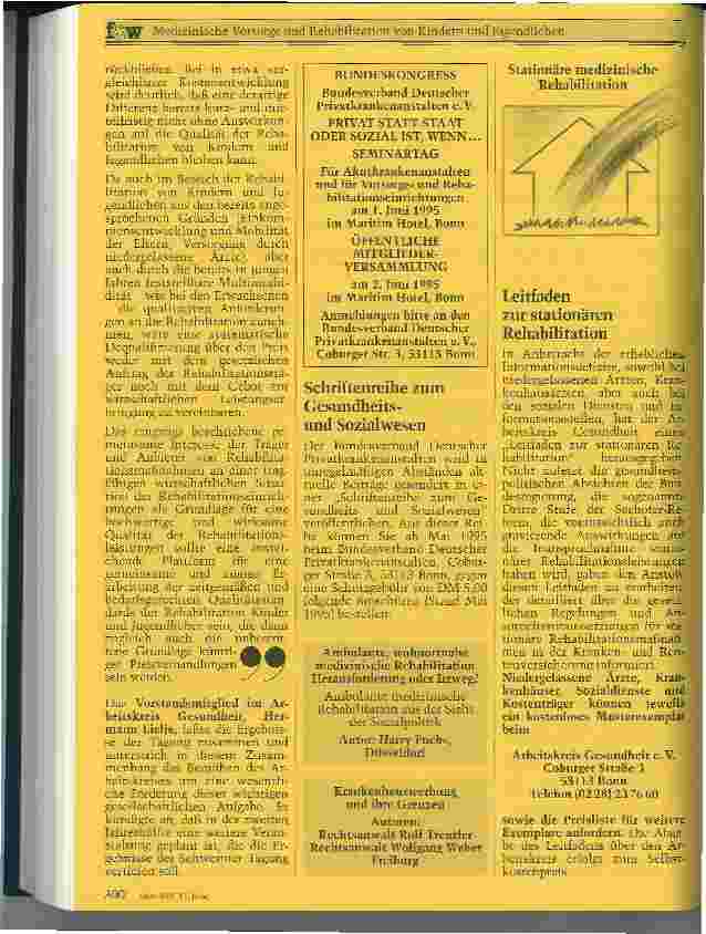 Vorschauseite 4: Medizinische Vorsorge und Rehabilitation von Kindern und Jugendlichen Bestandsaufnahme und Perspektive