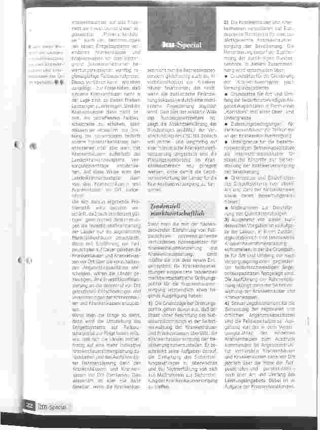 Vorschauseite 4: Fallpauschalen: Kehrtwende in der Ordnungspolitik für das Krankenhaus Preise und finanzielle Anreize zur Steuerung des Leistungsangebotes