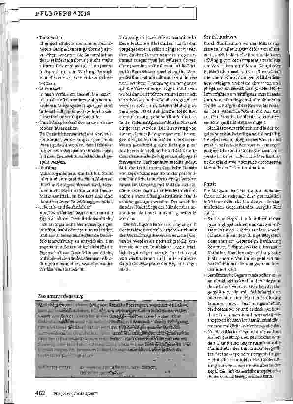 Vorschauseite 3: Reinigung, Desinfektion und Sterilisation - gewusst wie