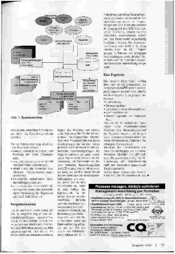 Vorschauseite 2: Zentrale Informationsquelle für Medizin und Verwaltung
