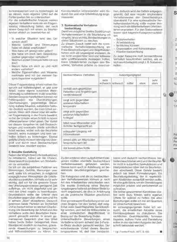 Vorschauseite 2: Bedeutung und Problematik der Erteilung von Dienstzeugnissen