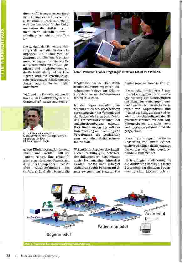 Vorschauseite 2: Digitale Patientenaufklärung 2.0