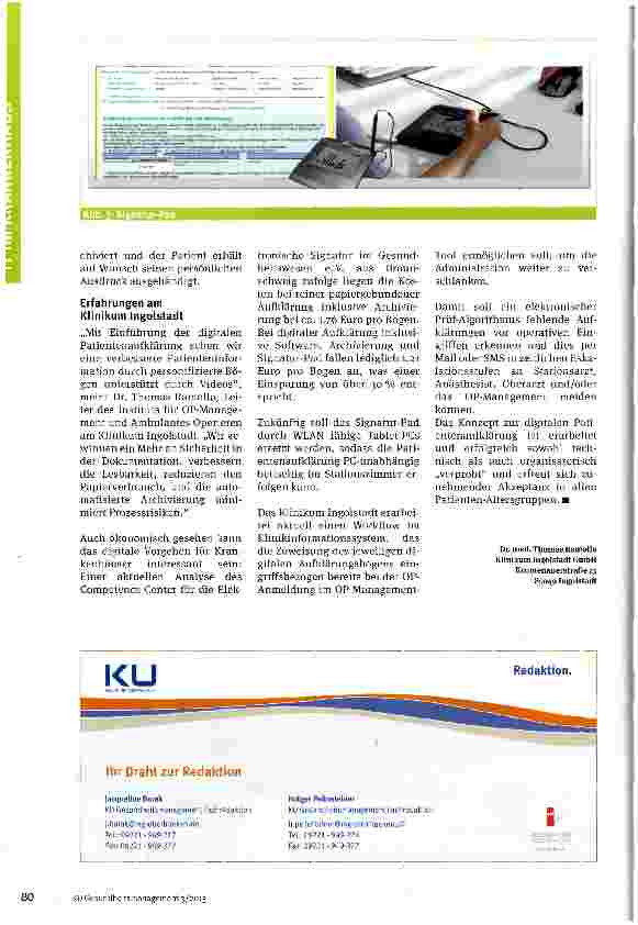 Vorschauseite 3: Digitale Patientenaufklärung 2.0