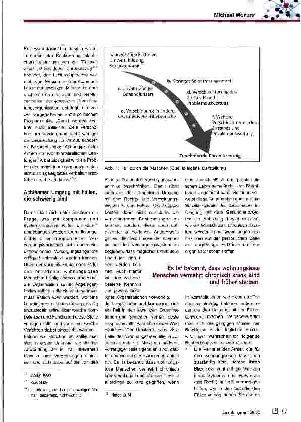 Vorschauseite 4: Der Einsatz von Hilfeplanung und Fallmanagement in der Wohnungslosenhilfe