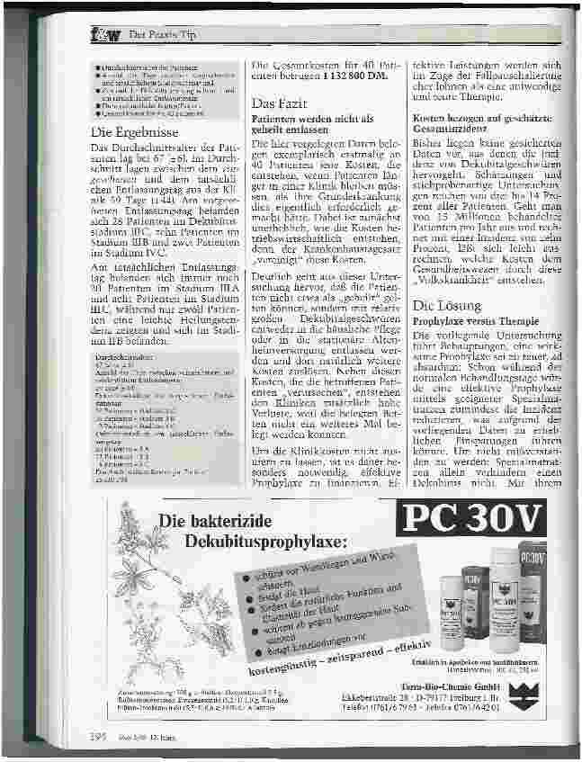 Vorschauseite 3: Zusätzliche Liegezeiten wegen klinikverursachtem Dekubitus Lassen sich die Kosten dafür noch verantworten?