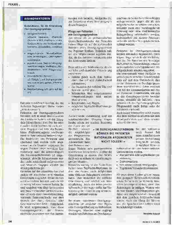 Vorschauseite 2: Patienten mit Durchgangssyndrom