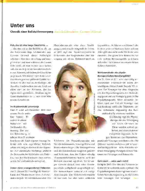 Vorschauseite 1: Unter uns