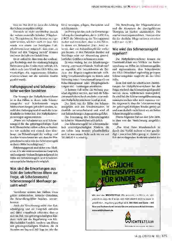 Vorschauseite 3: Kinderrehabilitation - Erwartungen und Vorstellungen in der Regulierungspraxis aus der Sicht der Betroffenen