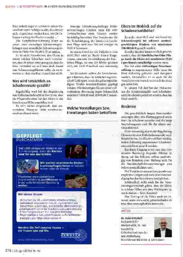 Vorschauseite 4: Kinderrehabilitation - Erwartungen und Vorstellungen in der Regulierungspraxis aus der Sicht der Betroffenen