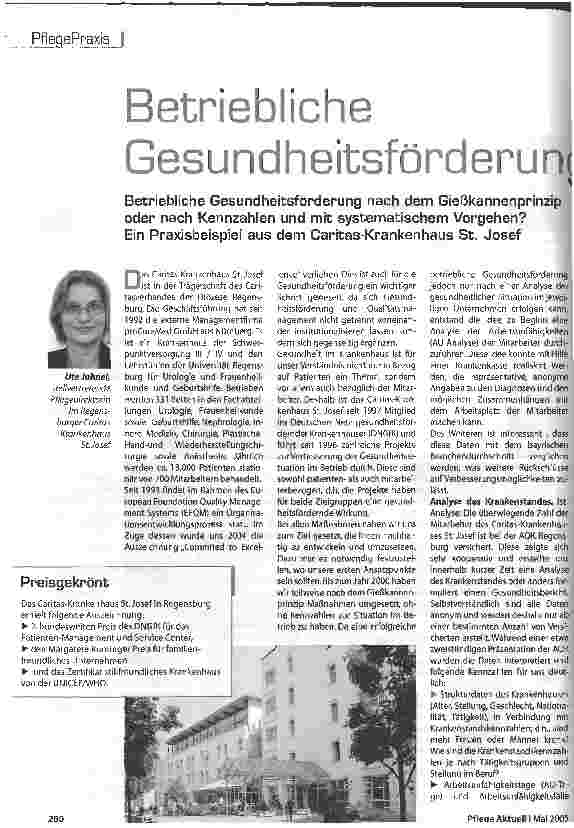 Vorschauseite 1: Betriebliche Gesundheitsförderung