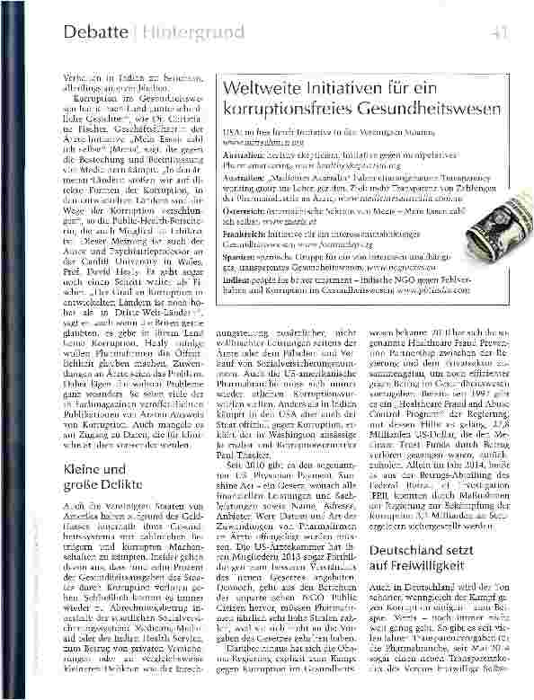 Vorschauseite 2: Andere Länder, andere Bitten