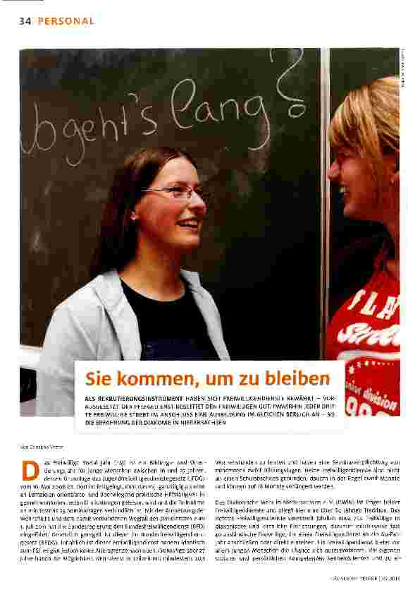 Vorschauseite 1: Sie kommen, um zu bleiben