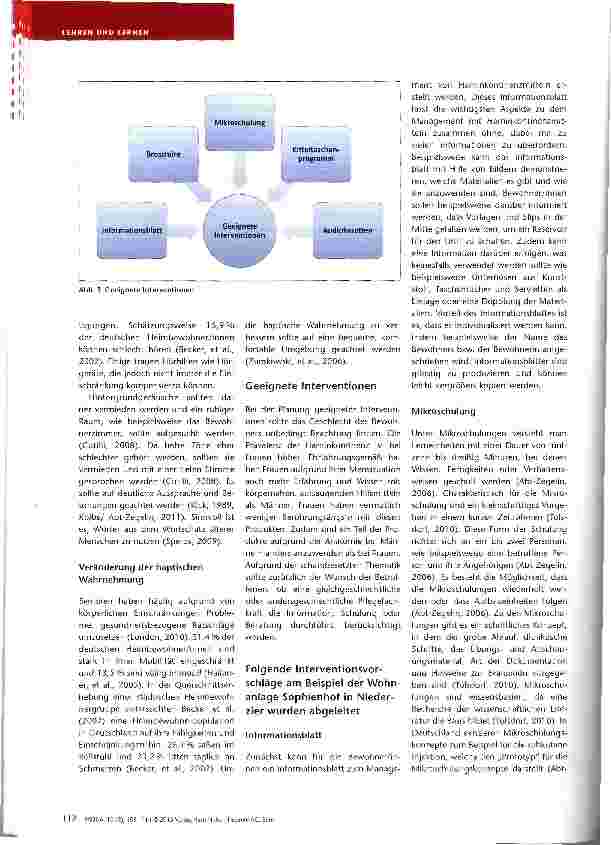 Vorschauseite 4: Edukation von Bewohnern und Bewohnerinnen der stationären Altenpflege am Beispiel der Versorgung mit Harninkontinenzmitteln