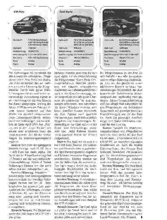 Vorschauseite 5: Die Ansprüche von Praktikern an Dienstfahrzeuge - und was verschiedene Hersteller bieten Angebot und Nachfrage