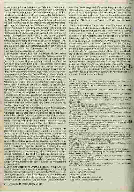 Vorschauseite 6: Berufsethik und Qualität der Arbeit medizinischer Fachschulkader und Facharbeiter