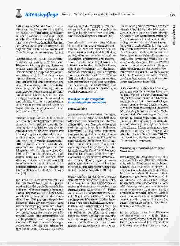 Vorschauseite 2: Angehörigenbetreuung: der Wunsch nach Information - Das am wenigsten erfüllte Bedürfnis von Angehörigen