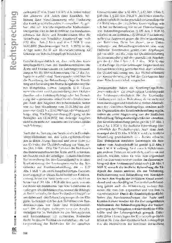 Vorschauseite 4: Kostenerstattung für häusliche Krankenpflege (Blutzuckermessung)