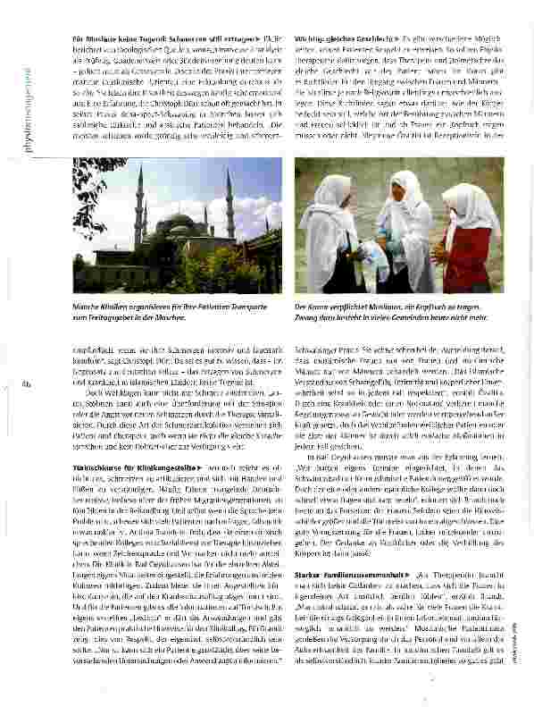 Vorschauseite 2: Umgang mit muslimischen Patienten Beten als ADL