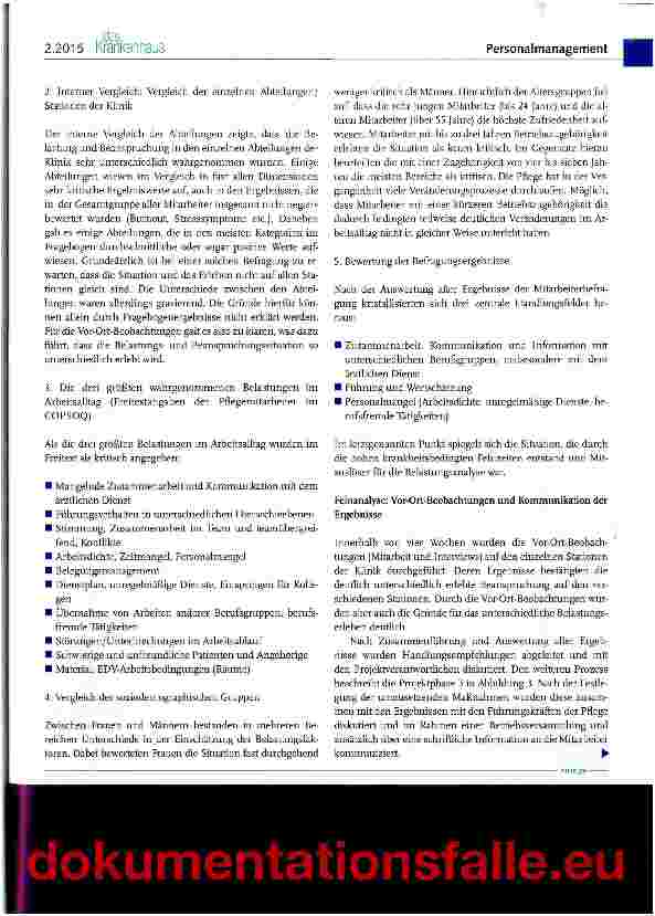 Vorschauseite 4: Wann wird Belastung zu erlebter Beanspruchung im Alltag von Pflegekräften?