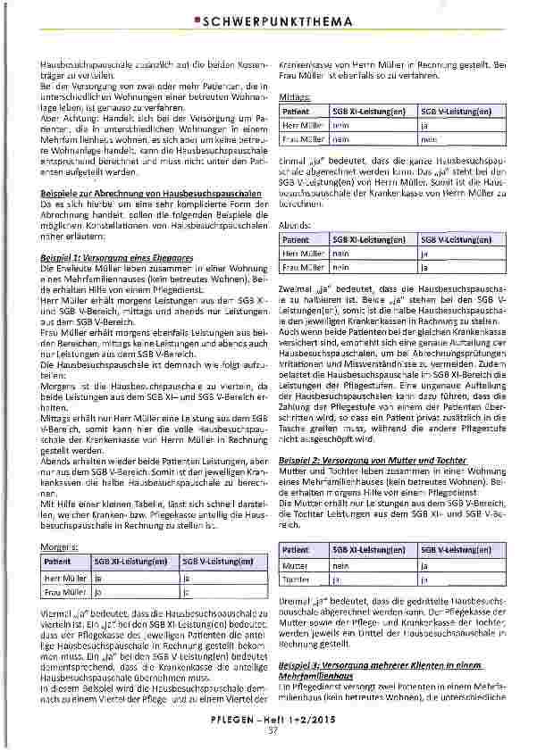 Vorschauseite 4: ABRECHNUNGSSICHERHEIT IN DER AMBULANTEN PFLEGE