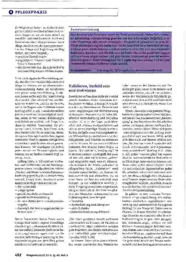Vorschauseite 3: Hohes Anforderungsprofil