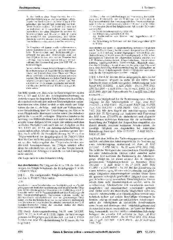 Vorschauseite 2: Eingruppierung einer Sozialarbeiterin im Pfle-gekinderdienst - Arbeitsvorgang - Entgeltgruppe S 14