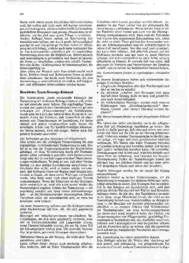 Vorschauseite 2: Der wöchentliche Kraftakt