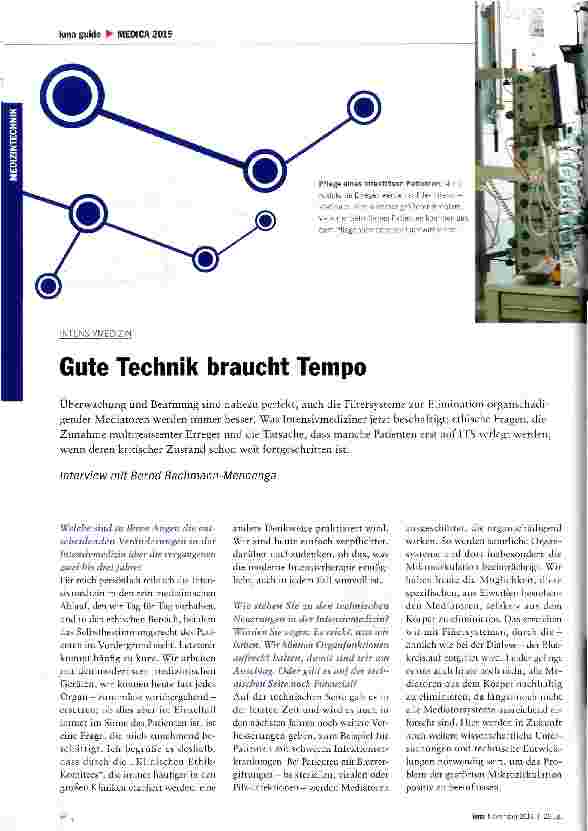Vorschauseite 1: Gute Technik braucht Tempo